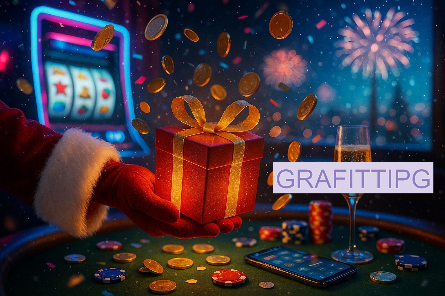Promoções de Ano Novo no GRAFITTIPG